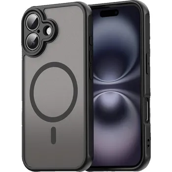 Pouzdro na mobilní telefon Techsuit HaloFrost II MagSafe pro iPhone 16 černý