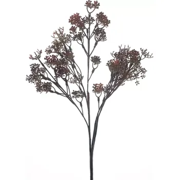 umělá květina umělé květiny, Květáková větvička červená 39 cm