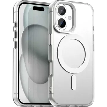 Pouzdro na mobilní telefon Techsuit CandyCase MagSafe pro iPhone 16 Plus bílá