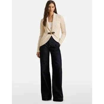 Dámský svetr LAUREN RALPH LAUREN Kardigan 200P03473003 Béžová Regular Fit S