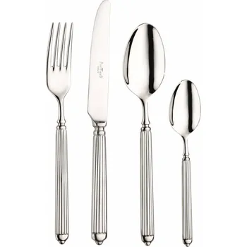 Příbor Sada příborů ELLADE, sada 24 ks, stříbrná, Pintinox