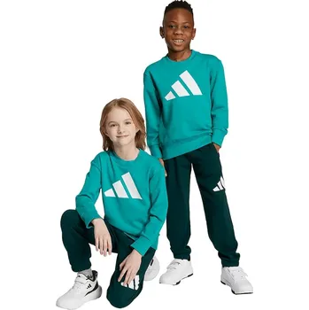 Dětská tepláková souprava adidas JW2436 tyrkysová 67X, vel. 104