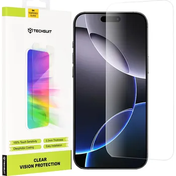 Techsuit Clear Vision Glass iPhone 16 Pro Max Průhledné