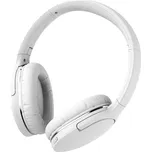 Baseus Bezdrátová sluchátka Encok D02 Pro Redukce šumu Bílá