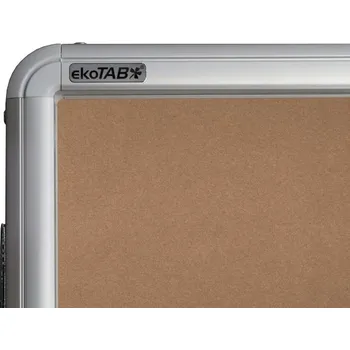 Textilní vitrína ekoTAB, 75 x 100 cm Barva: hnědá