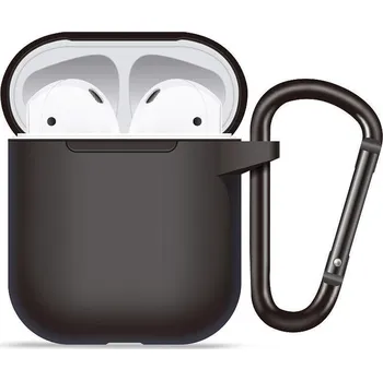 Příslušenství pro sluchátka Blueo Liquid Silicone ochranné pouzdro pro AirPods 1 černé