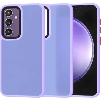 Pouzdro na mobilní telefon Techsuit HaloFrost Series Samsung Galaxy S23 FE Světle fialová