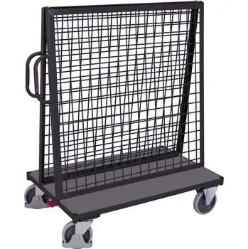 Stavební technika Variofit Vozík se stojanem pro zavěšení nářadí a materiálu, Variofit, do 500 kg, 137 x 80 x 156 mm, modrá/antracit Barva: antracit RAL7016