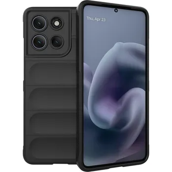 Pouzdro na mobilní telefon Ochranný kryt Techsuit Magic Shield pro Motorola Moto G86 Power černý