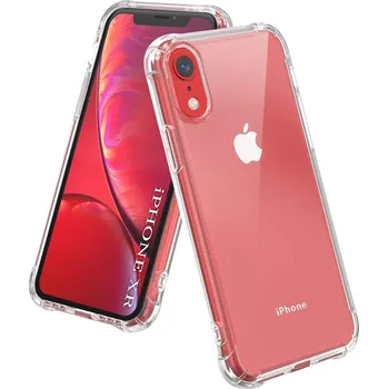 Pouzdro na mobilní telefon Techsuit Nárazuvzdorný Průhledný Silikon iPhone XR Clear