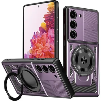 Pouzdro na mobilní telefon Techsuit RuggedCam pro Samsung Galaxy S20 FE fialová