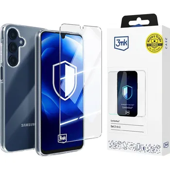 3mk Pack ComfortDuo sklo a pouzdro Samsung Galaxy A16 4G / A16 5G průhledné