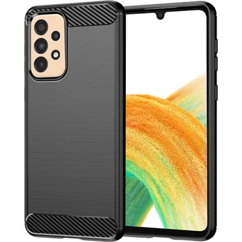 Pouzdro na mobilní telefon Techsuit Karbon Silikon Samsung Galaxy A33 5G Černý