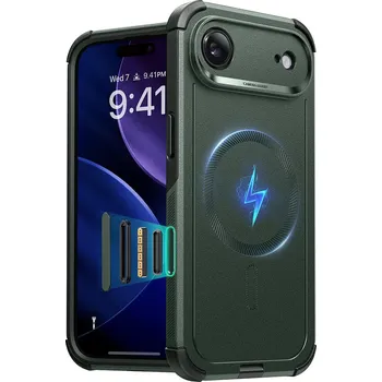 Pouzdro na mobilní telefon ESR Cyber Halolock pro iPhone 17 Air zelený