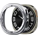 Spigen Bezel Tune Pro Pilot pro Samsung Galaxy Watch8 44mm nerezová ocel stříbrná