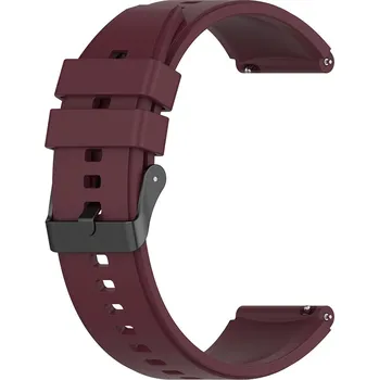 Řemínek na hodinky Techsuit Řemínek 20mm W026 Bordó