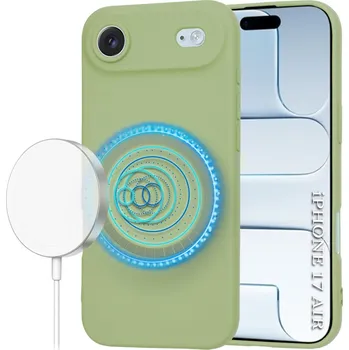 Pouzdro na mobilní telefon Techsuit SoftFlex MagSafe pouzdro iPhone 17 Air matcha