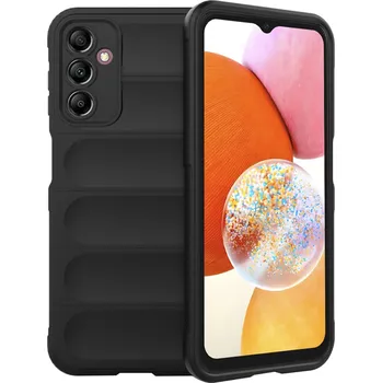 Pouzdro na mobilní telefon Techsuit Kouzelný Štít Samsung Galaxy A14 4G A14 5G Černý