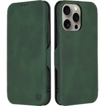 Pouzdro na mobilní telefon Techsuit Bezpečná Peněženka Plus iPhone 15 Pro Max Zelená