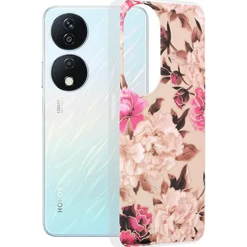 Pouzdro na mobilní telefon Techsuit Marble Series Honor X7b X7b 5G 90 SMART Mary Berry Nude