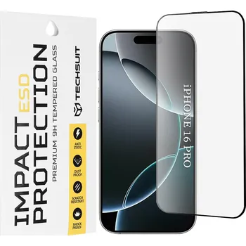 Techsuit ESD Glass pro iPhone 16 Pro černý