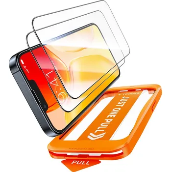 Torras GlassGo Install Master (2 balení) iPhone 16e černá