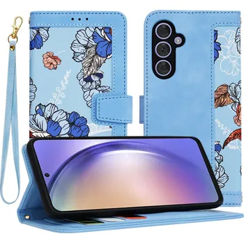 Pouzdro na mobilní telefon Techsuit FlipCraft pouzdro Samsung Galaxy A54 živá modrá