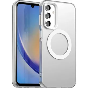 Pouzdro na mobilní telefon Techsuit CandyCase MagSafe pro Samsung Galaxy A15 4G / A15 5G bílý