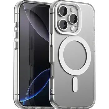 Pouzdro na mobilní telefon Techsuit candycase magsafe iphone 16 pro bílá