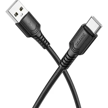 Borofone datový kabel BX116 USB na Type-C rychlé nabíjení 1m černý