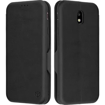 Pouzdro na mobilní telefon Techsuit Safe Wallet Plus Samsung Galaxy J7 2017 Černá
