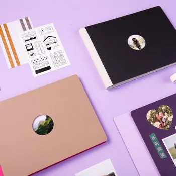 Fotoalbum Malá sada na fotoalbum | Hnědo-růžová