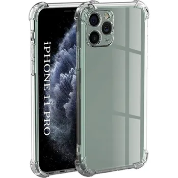 Pouzdro na mobilní telefon Techsuit Nárazuvzdorný Průhledný Silikon iPhone 11 Pro