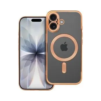 Pouzdro na mobilní telefon Kryt ELECTRO MAG COVER kompatibilní s MagSafe pro IPHONE 17 zlatý - OEM + zdarma možnost vyzkoušet a vrátit zboží do 30 dní