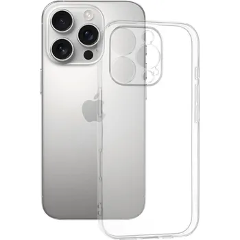 Pouzdro na mobilní telefon Techsuit Čirý silikon iPhone 16 Pro Průhledný