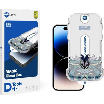 Lito Magic Glass Box D+ Tools iPhone 16 průhledný