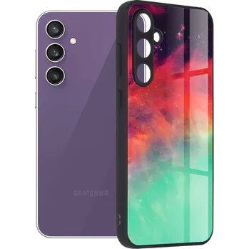 Pouzdro na mobilní telefon Techsuit Série Glaze Samsung Galaxy S23 FE Ohnivý oceán