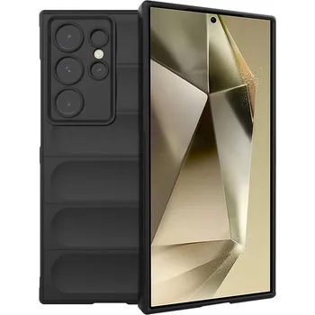 Pouzdro na mobilní telefon Techsuit Kouzelný Štít Samsung Galaxy S24 Ultra Černý