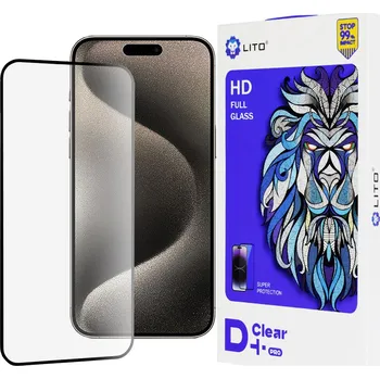 Lito D+ Pro Čirý iPhone 15 Pro Max Černý