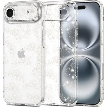Pouzdro na mobilní telefon Techsuit SparkleSkin Series iPhone 17 Air průhledný obal