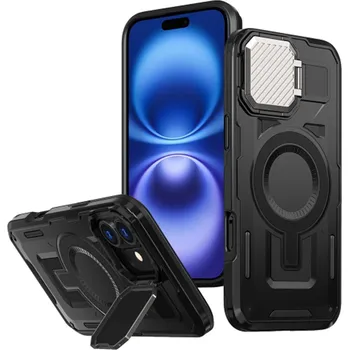 Pouzdro na mobilní telefon Techsuit CamVault MagSafe pro iPhone 16 černý