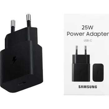 Nabíječka Samsung Original T2510 Type-C Super Fast Charging 25W černá