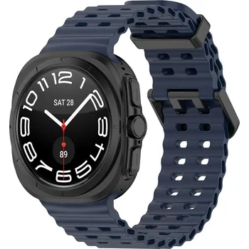 Řemínek na hodinky Řemínek Techsuit W062 pro Samsung Galaxy Watch Ultra 47mm Ultra 2 modrý