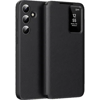 Pouzdro na mobilní telefon Techsuit SmartView Series pro Samsung Galaxy A16 4G A16 5G černá