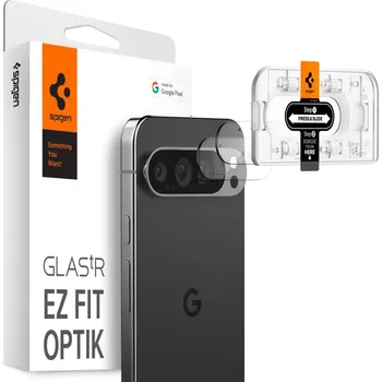 Spigen Optik.tR EZ Fit sklo na kameru (2 ks) Google Pixel 9 Pro čiré