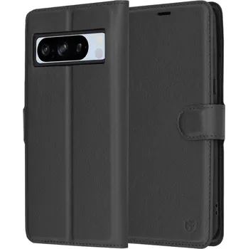 Pouzdro na mobilní telefon Techsuit Kožené pouzdro Google Pixel 8 Pro Černá