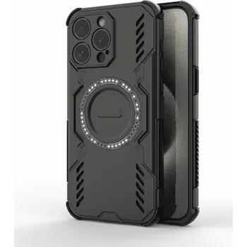 Pouzdro na mobilní telefon Pouzdro Techsuit ArmorMag pro iPhone 15 Pro černé