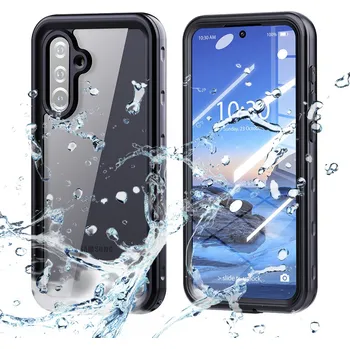 Pouzdro na mobilní telefon Vodotěsné pouzdro IP68 ShellBox Samsung Galaxy A36 5G černé