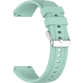 Řemínek na hodinky Techsuit řemínek 18mm Huawei Watch GT 4 41mm W1 Honor Watch S1 Garmin Venu 2S Vivoactive 4S tyrkysová