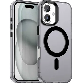Pouzdro na mobilní telefon Techsuit CandyCase MagSafe iPhone 16 Plus černá